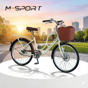 XE ĐẠP MSPORT M010 CÀ PHÊ MINI 24 INCH, HỢP KIM THÉP, BỘ ĐỀ SHIMANO 7 SỐ