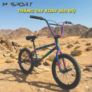 XE ĐẠP THỂ THAO M-SPORT BMX  M107T 20 INCH KHUNG THÉP CHẮC CHẮN