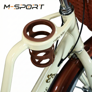 XE ĐẠP MSPORT M011 CÀ PHÊ MINI 24 INCH, HỢP KIM THÉP.