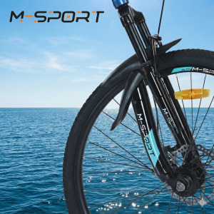 XE ĐẠP MTB MSPORT M220-1 HỢP KIM THÉP, BỘ ĐỀ 24 TỐC ĐỘ  24-26 INCH KÈM BAGA 