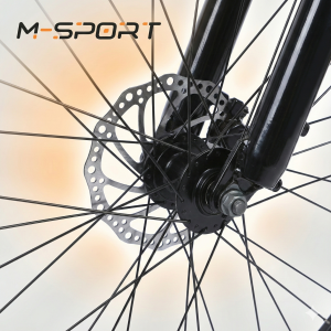 XE ĐẠP MTB MSPORT M220-2 HỢP KIM THÉP, BỘ ĐỀ 21 TỐC ĐỘ 26 INCH KÈM BAGA  KHUNG LỚN