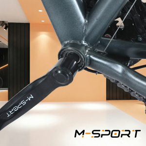 XE ĐẠP MTB MSPORT M230-1 HỢP KIM THÉP, BỘ ĐỀ 21 TỐC ĐỘ 26 INCH KÈM BAGA  